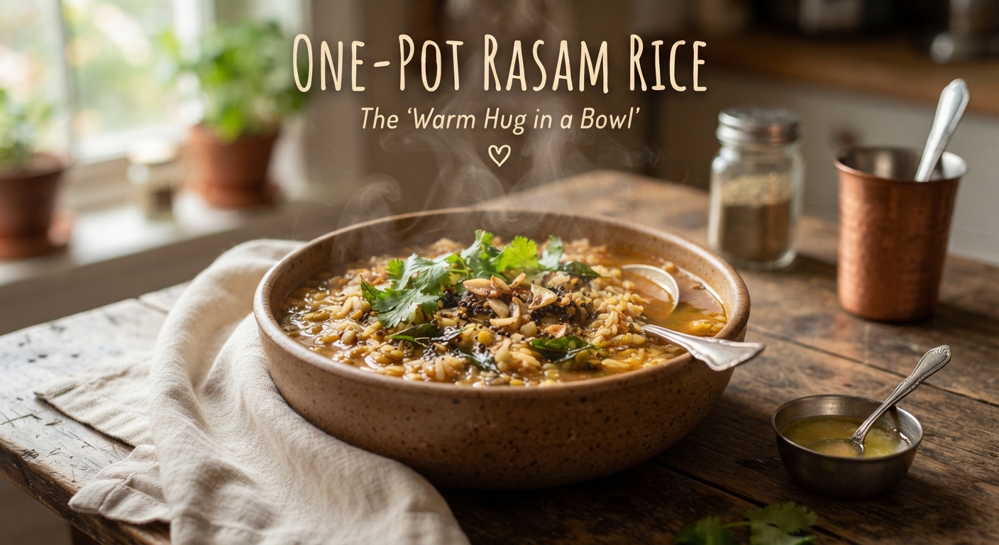 One-Pot Rasam Rice: The “Warm Hug in a Bowl