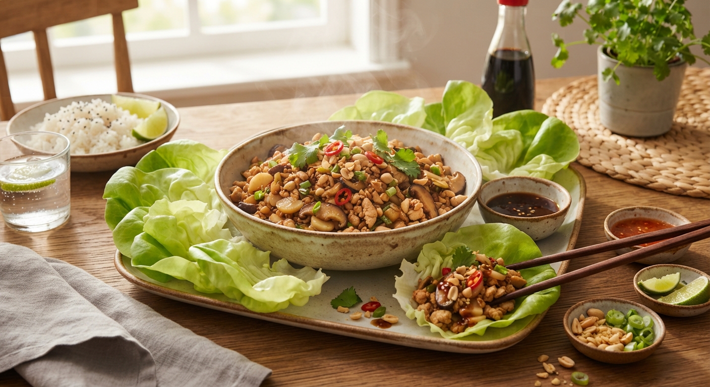 Chicken Lettuce Wraps