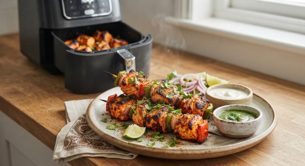 Air Fryer Fish Tikka