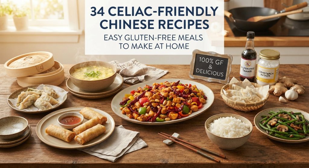 34 Celiac-Friendly Chinese Recipes: Easy Gluten-Free Meals to Make at Home