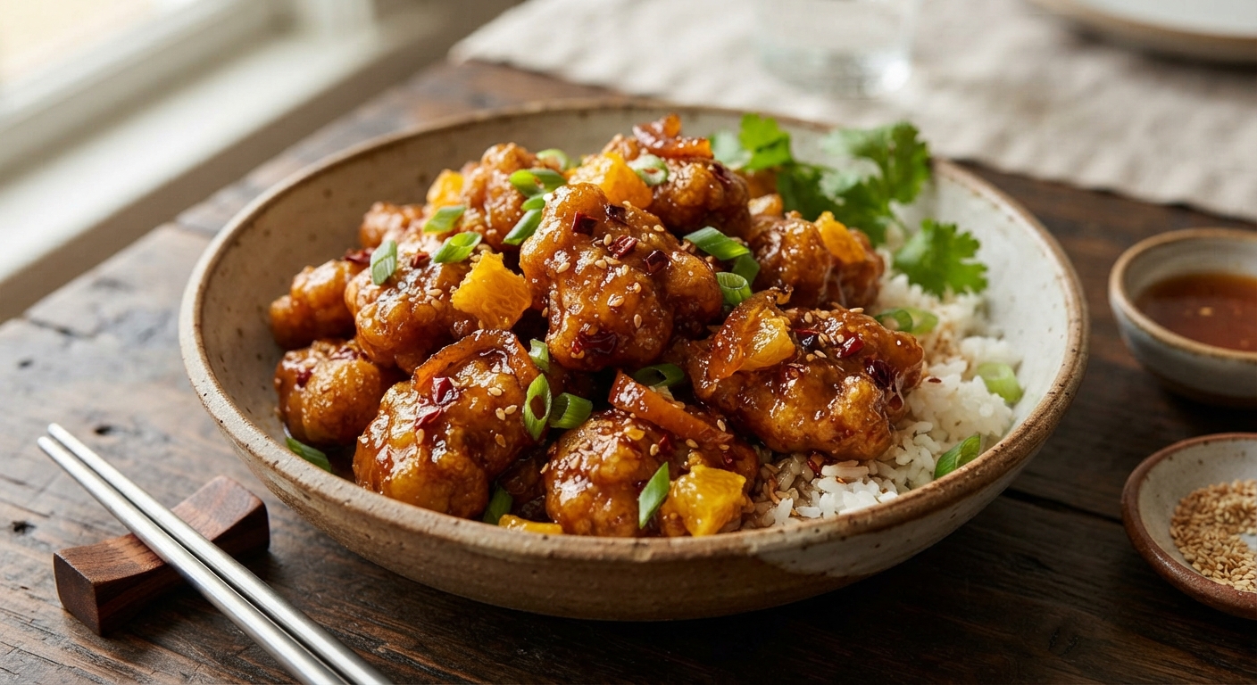 Crispy Gluten-Free Orange Chicken