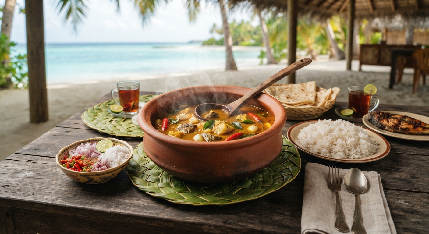 Garudhiya: Traditional Maldivian Fish Broth