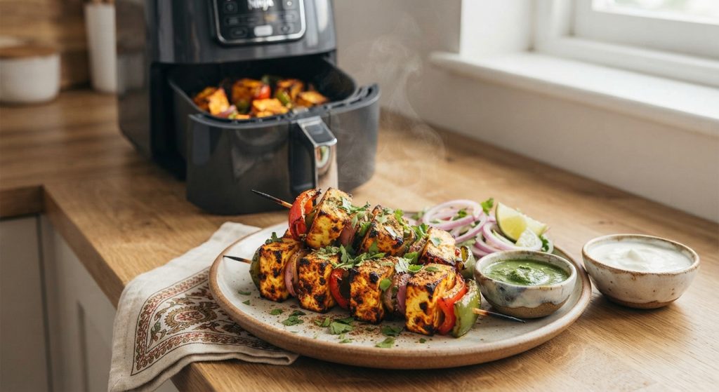 Air Fryer Paneer Tikka