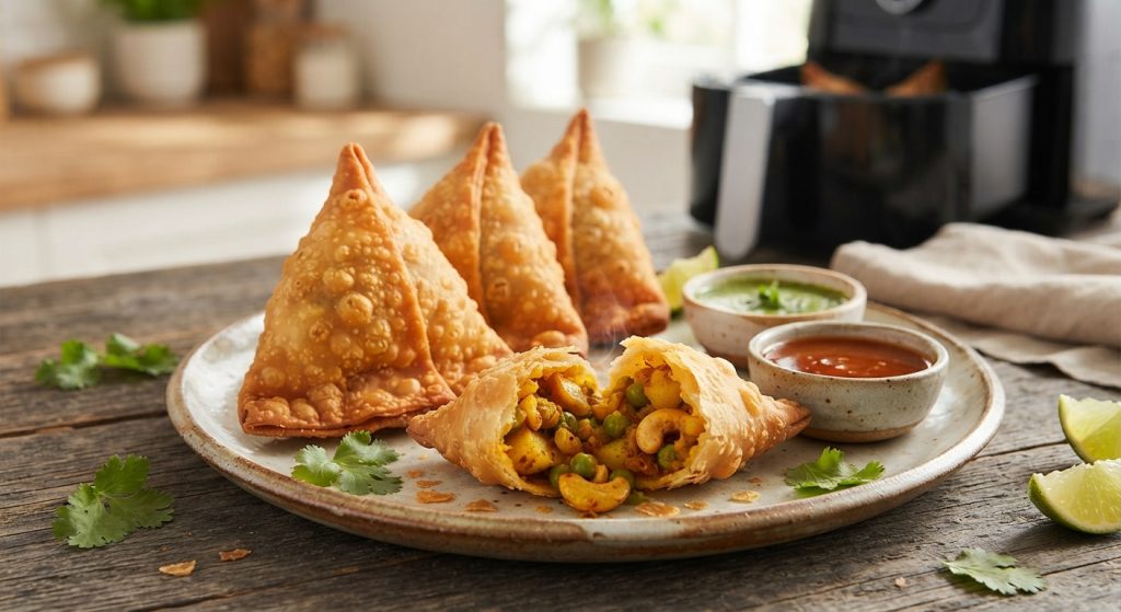 Crispy Air Fryer Samosas