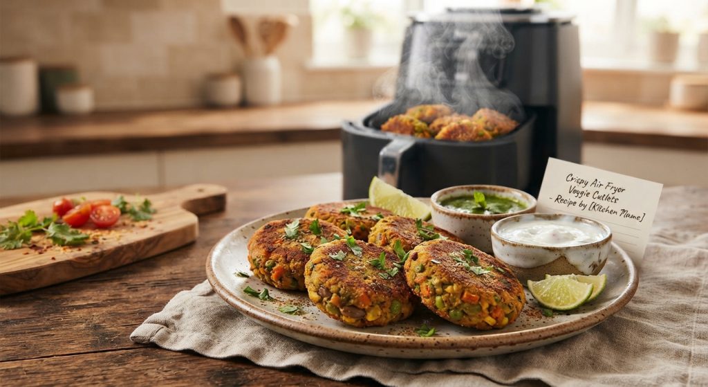 Air Fryer Vegetable Cutlets