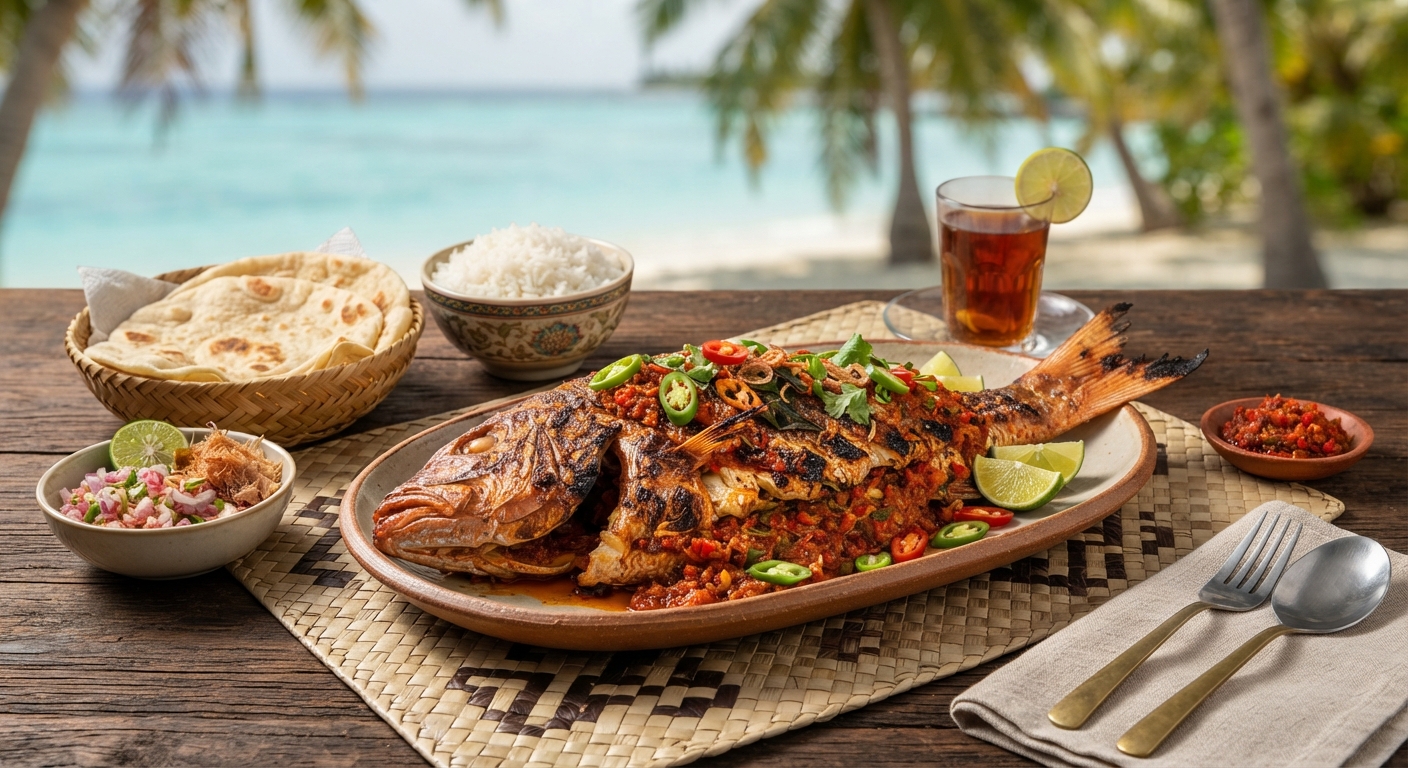 Fihunu Mas: Spicy Grilled Fish