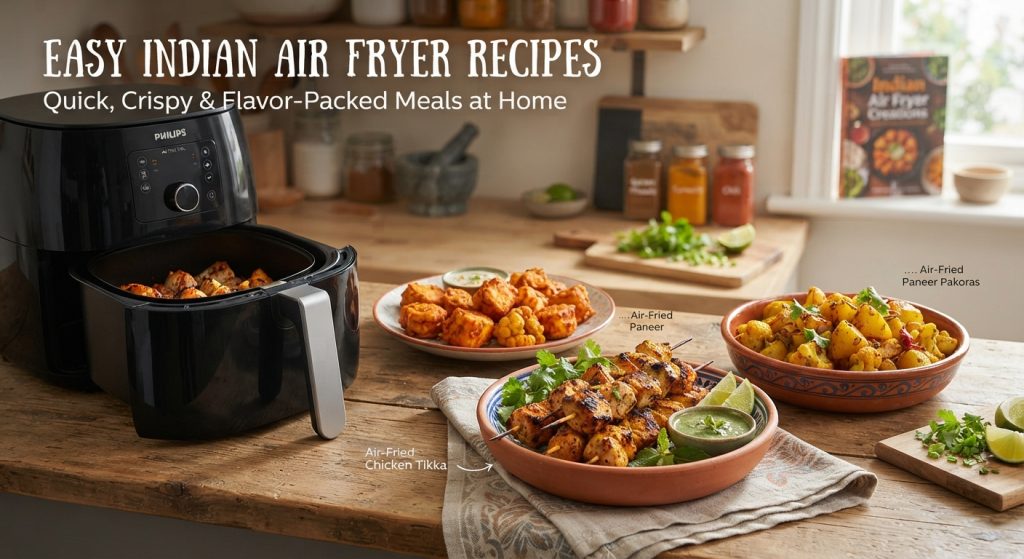 Easy Indian Air Fryer Recipes: Quick, Crispy & Flavor-Packed Meals at Home