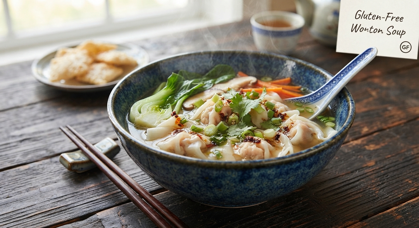 Gluten-Free Wonton Soup