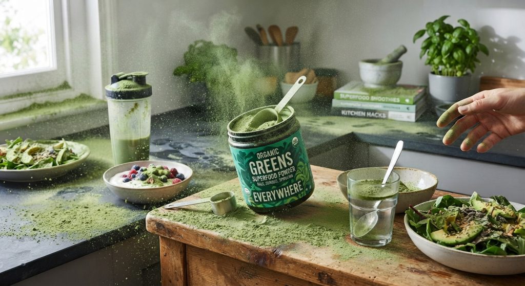 Greens Powder, Everywhere