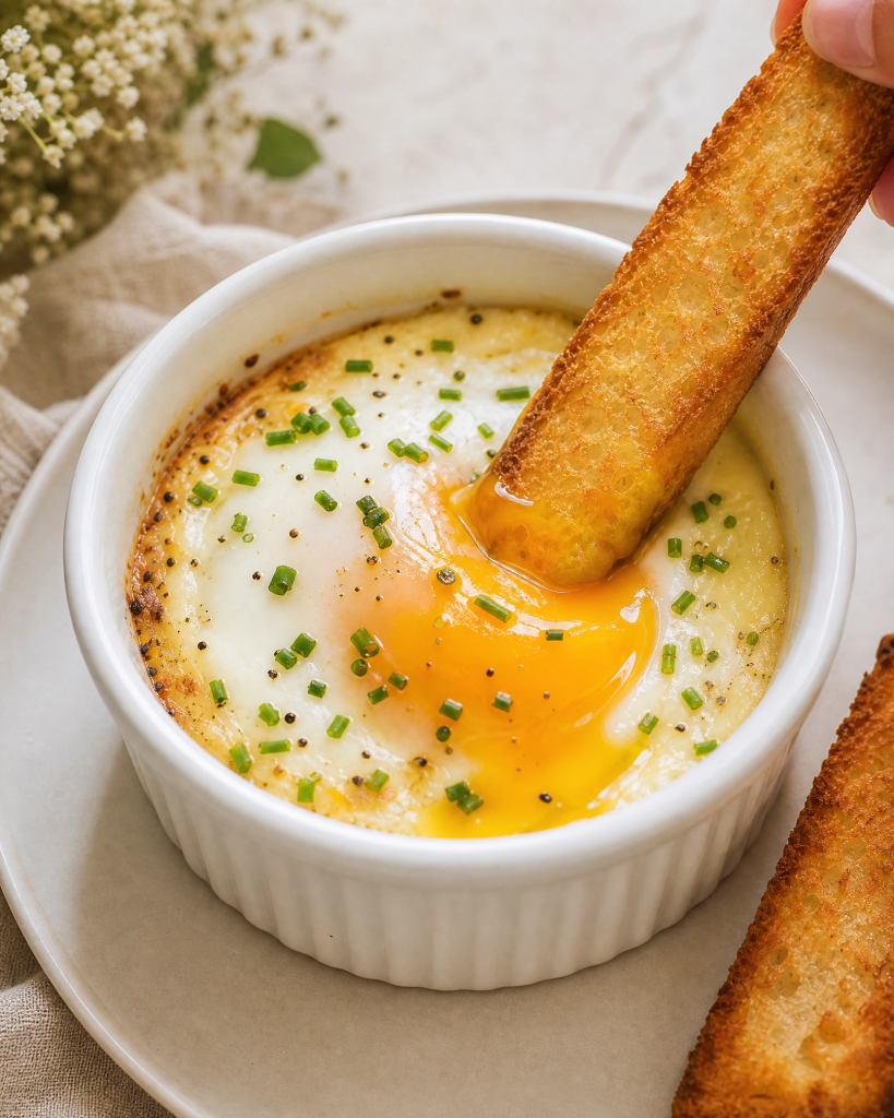 French-Style Baked Eggs (Oeufs Cocotte): A Cozy 15-Minute Classic