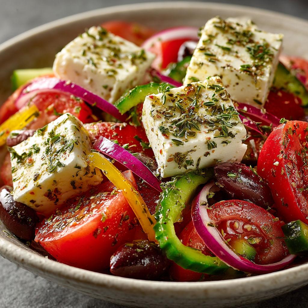 The Best Authentic Greek Salad (Horiatiki)