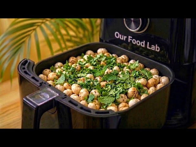 Air Fryer Roasted Makhana Recipe