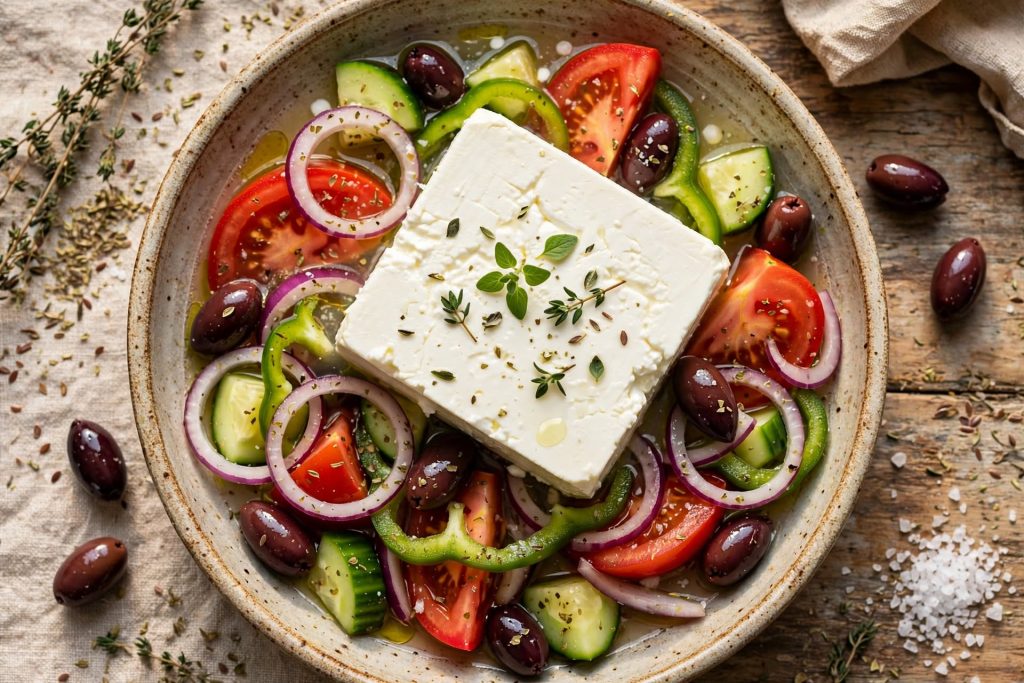 The Best Authentic Greek Salad (Horiatiki)