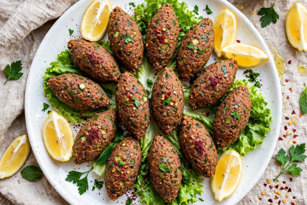 Turkish Lentil Kofte (Mercimek Köftesi): Vegan Red Lentil Mezze