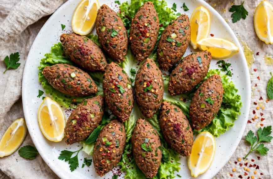Turkish Lentil Kofte (Mercimek Köftesi): Vegan Red Lentil Mezze
