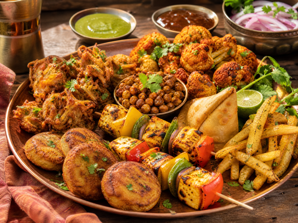 12 Indian Vegetarian Air Fryer Snacks (With Exact Temps, Times & Nutrition)