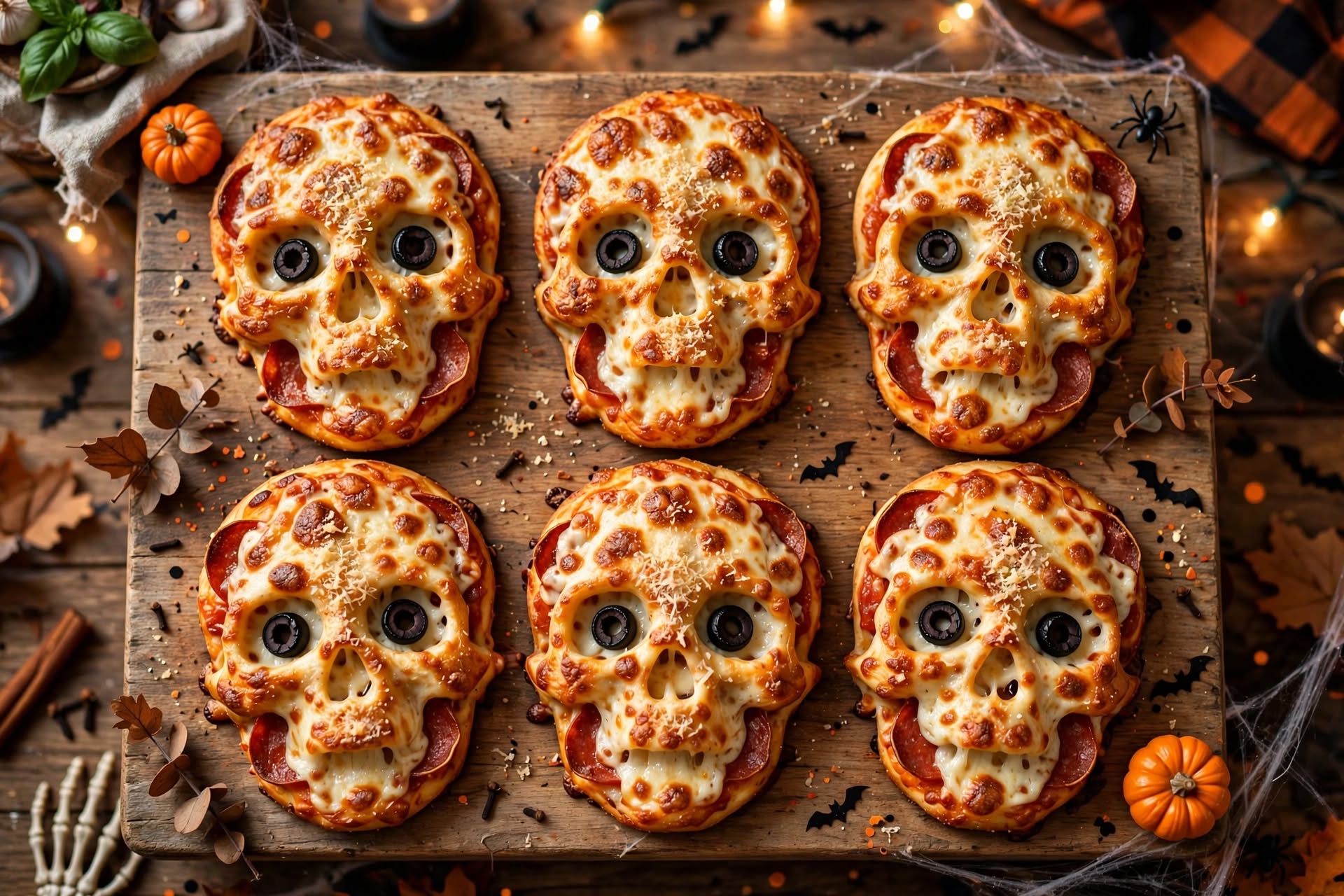 Halloween Skull Pizza Recipe