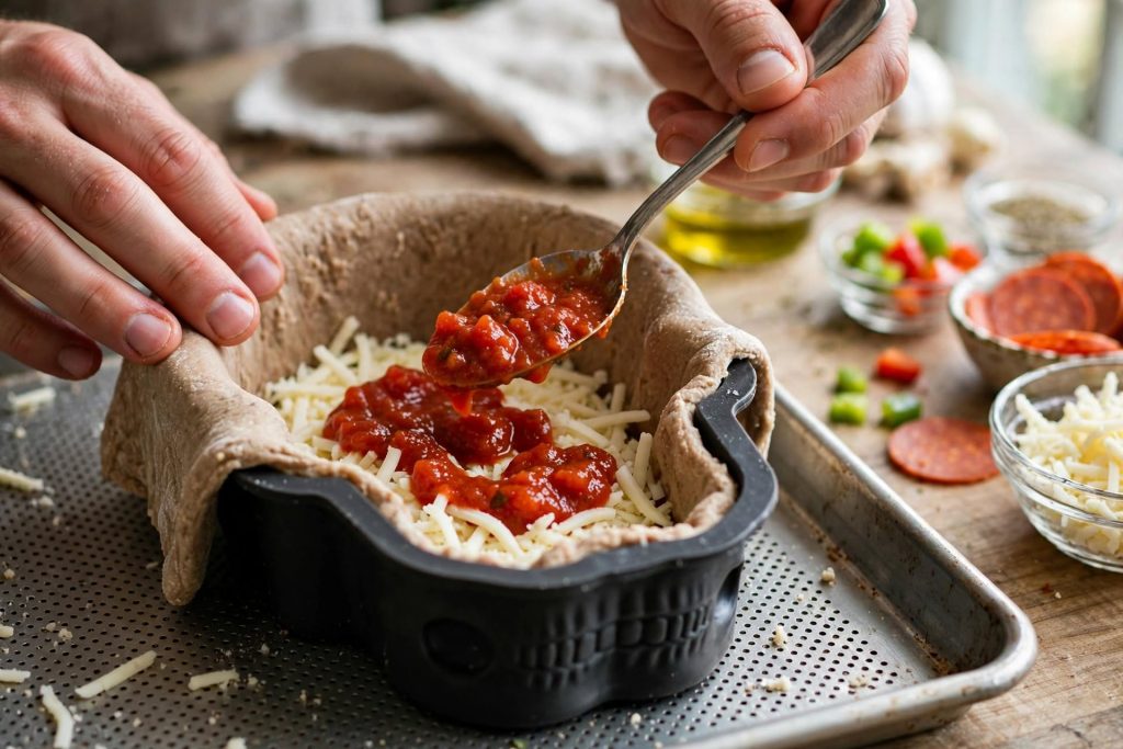 Halloween Skull Pizza Recipe
