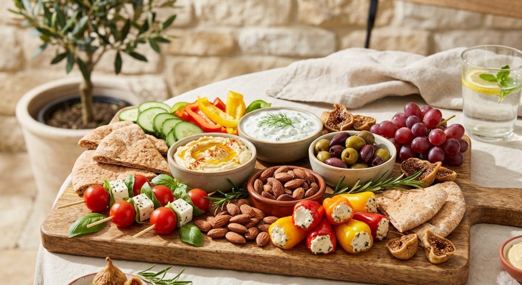 Mediterranean Diet Snacks With No Cooking