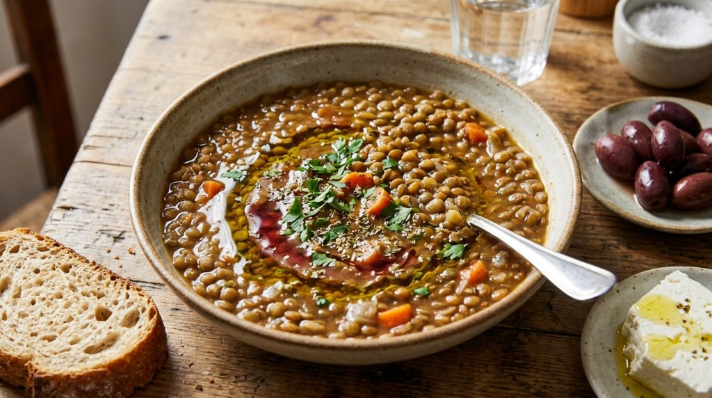 Fakes (Greek Lentil Soup)