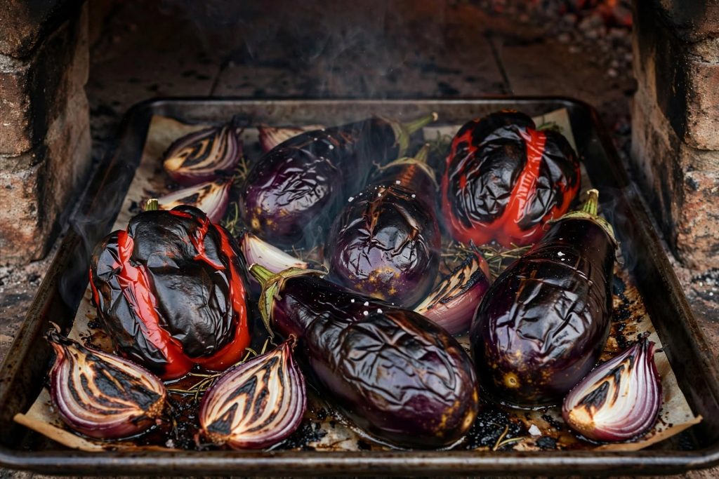 Catalan Escalivada: Roasted Eggplant, Peppers, and Onions