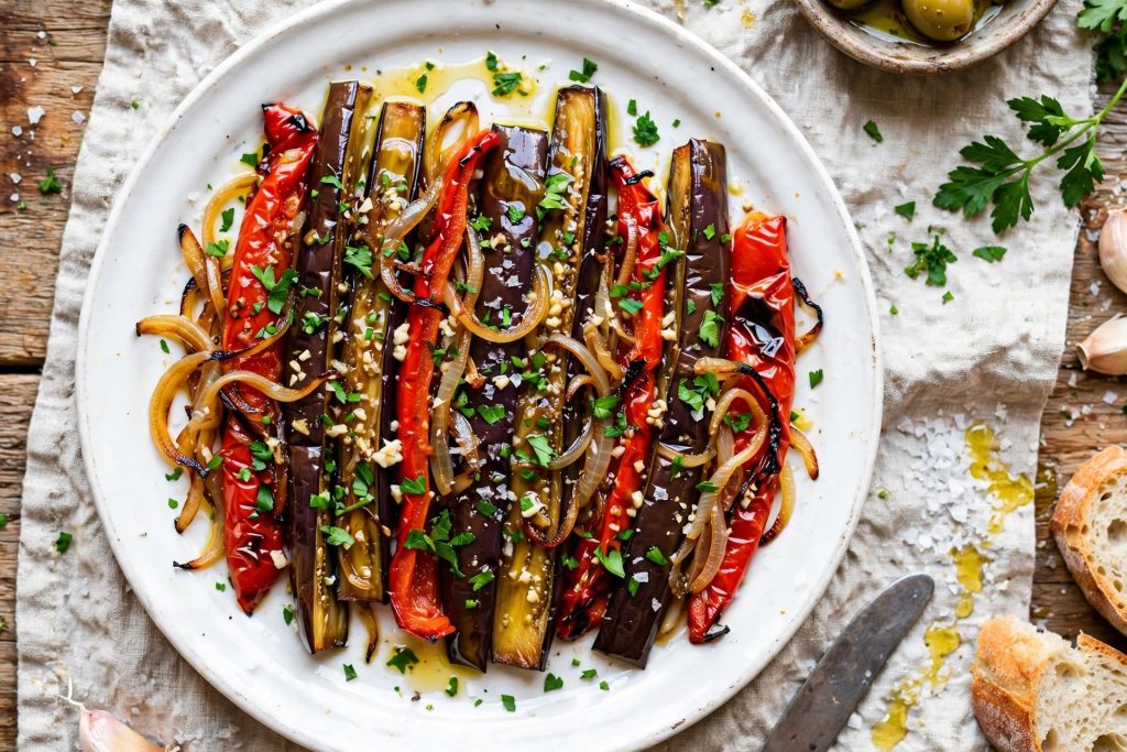Catalan Escalivada: Roasted Eggplant, Peppers, and Onions