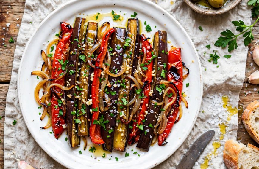 Catalan Escalivada: Roasted Eggplant, Peppers, and Onions