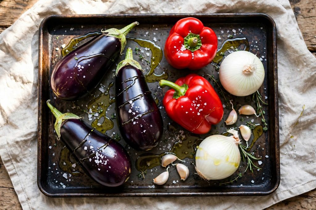 Catalan Escalivada: Roasted Eggplant, Peppers, and Onions