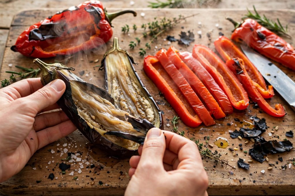 Catalan Escalivada: Roasted Eggplant, Peppers, and Onions